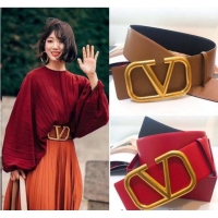 Top Grade Luxurious Valentino Belt VAB00008 Red