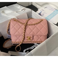 Top Design Chanel SMALL FLAP BAG AS4489 Pink