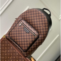 Famous Brand Louis Vuitton Damier Ebene Canvas Backpack M40365