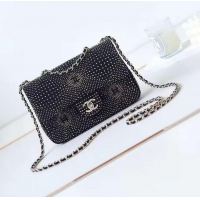 Famous Brand Chanel SMALL FLAP BAG AS3965 Diamond Grey