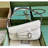 Inexpensive GUCCI HORSEBIT 1955 SMALL SHOULDER BAG 764155 White