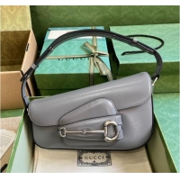 Buy Discount GUCCI HORSEBIT 1955 SMALL SHOULDER BAG 764155 Gray