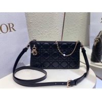 Grade Design MISS DIOR MIDI MINI BAG black Cannage Lambskin S6006ONM