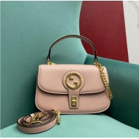 Top Grade GUCCI BLONDIE SMALL TOP HANDLE BAG 735101 Pink