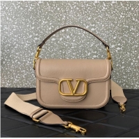 Buy Cheapest VALENTINO Loco calfskin leather bag B0M98 Cream