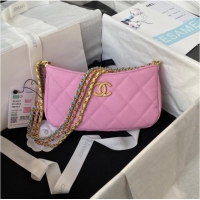 Unique Grade Chanel SMALL HOBO BAG AS4597 PINK