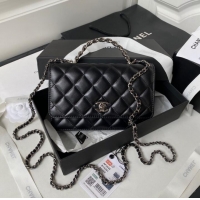 Reasonable Price Chanel WALLET ON CHAIN AP3645 BLACK