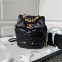 Top Grade CHANEL 19 BACKPACK AS4223 Black