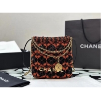 Top Grade CHANEL 22 MINI HANDBAG AS3980 Orange