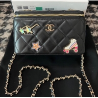 Reasonable Price Chanel CLUTCH WITH CHAIN AP3044 Black