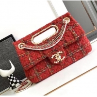 Super Quality Chanel CLASSIC HANDBAG AS4221 Red