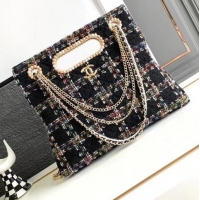 Well Crafted Chanel CLASSIC HANDBAG AS4222 Black