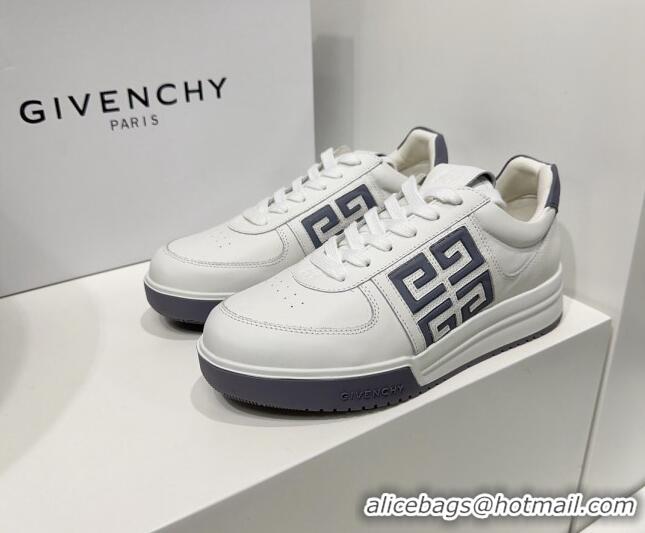 Grade Quality Givenchy G4 sneakers in White Leather Grey 704013