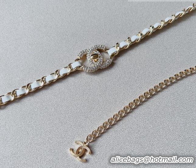 Good Product Chanel Chain Belt C010705 White