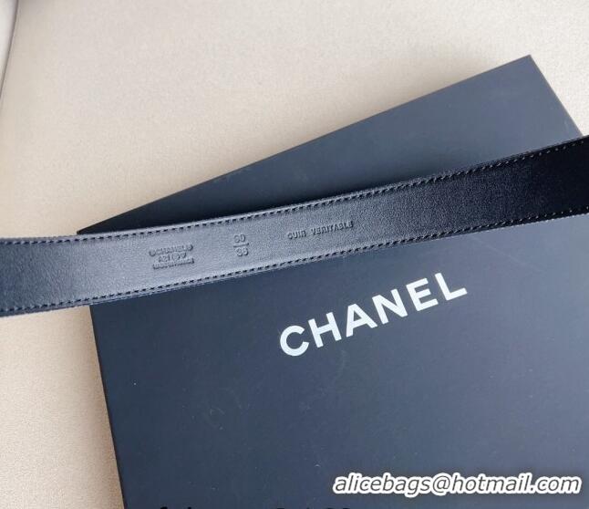 Good Product Chanel Denim Belt Width 3cm CH0411 Silver