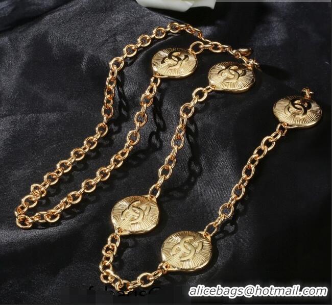 Promotional Chanel Vintage Chain Belt 0628 Gold 2023