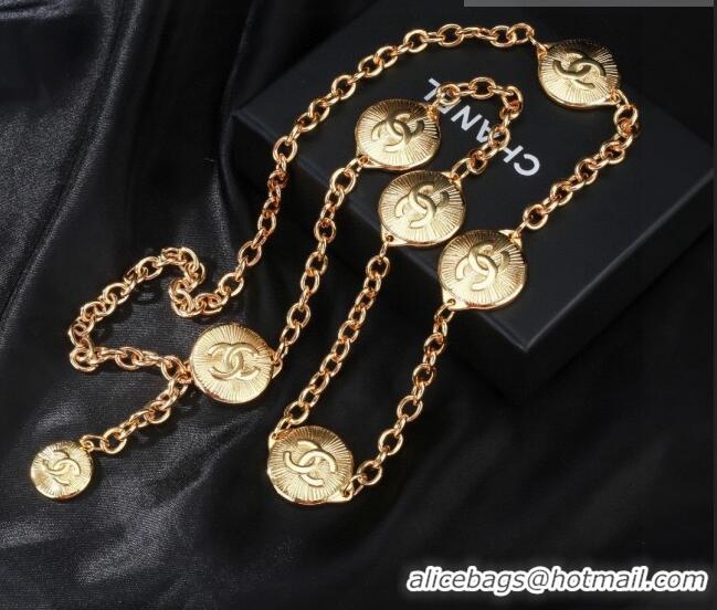 Promotional Chanel Vintage Chain Belt 0628 Gold 2023