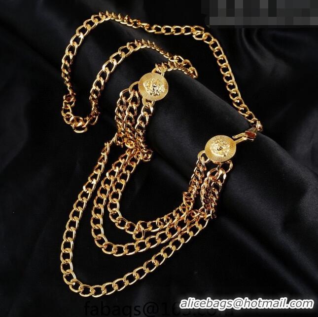 Traditional Specials Chanel Lion Chain Belt 0628 Gold 2023