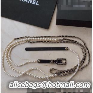 Good Quality Chanel Chain Belt with Pearls CH1018 2023