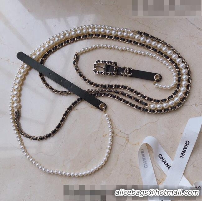 Good Quality Chanel Chain Belt with Pearls CH1018 2023