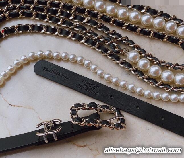 Good Quality Chanel Chain Belt with Pearls CH1018 2023