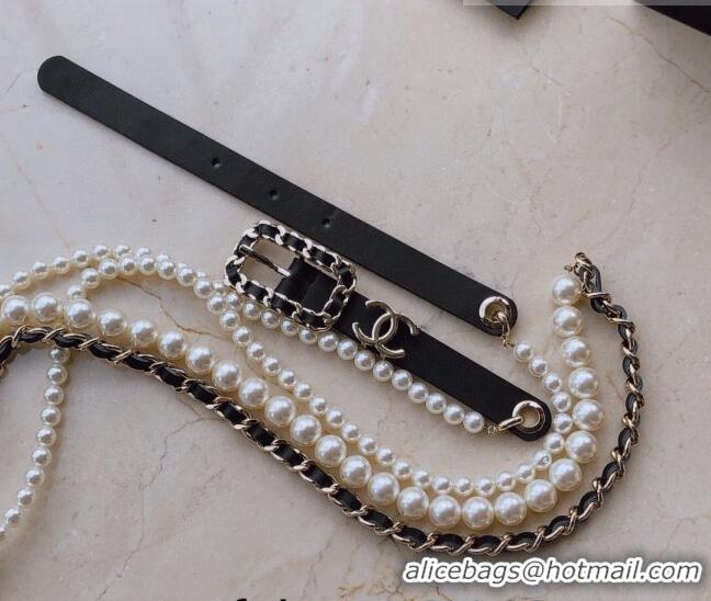 Good Quality Chanel Chain Belt with Pearls CH1018 2023