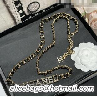 Most Popular Chanel Chain and Leather Belt CH101808 2023