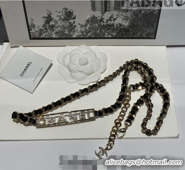 Most Popular Chanel Chain and Leather Belt CH101808 2023