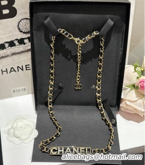 Most Popular Chanel Chain and Leather Belt CH101808 2023