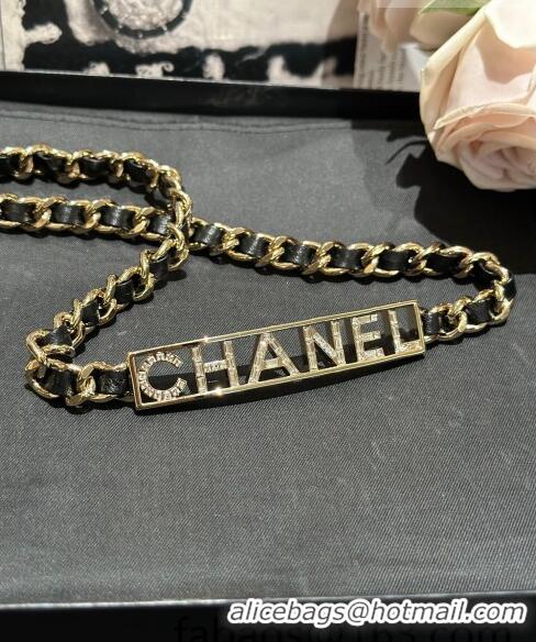 Most Popular Chanel Chain and Leather Belt CH101808 2023