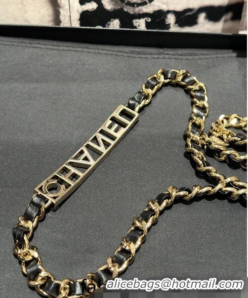 Most Popular Chanel Chain and Leather Belt CH101808 2023