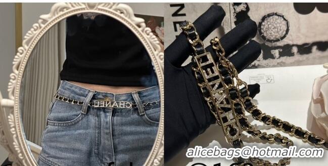 Most Popular Chanel Chain and Leather Belt CH101808 2023