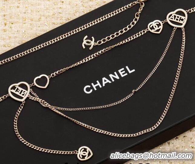 Good Quality Chanel Heart Chain Belt CH101808 2023