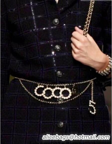 Hot Sell Cheap Chanel Coco Chain Belt with Pearls CH1108 2023