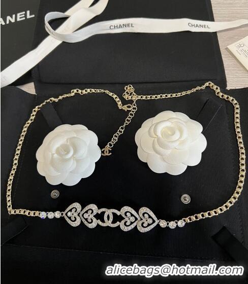 Good Quality Chanel Crystal Chain Belt CH111407 2023