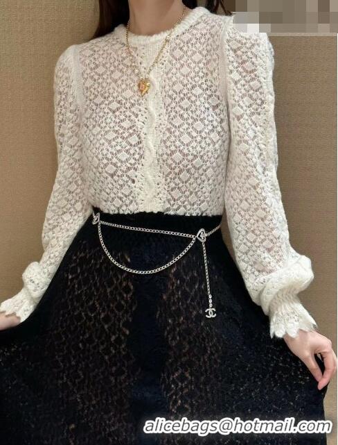 Market Sells Chanel Crystal Heart Chain Belt CH111408 2023