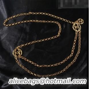 Buy Cheapest Chanel Chain Belt CH111411 Gold 2023