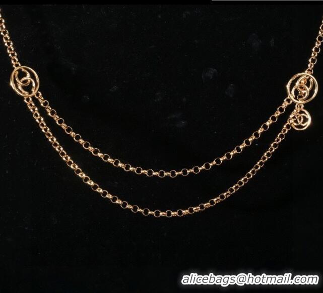 Buy Cheapest Chanel Chain Belt CH111411 Gold 2023