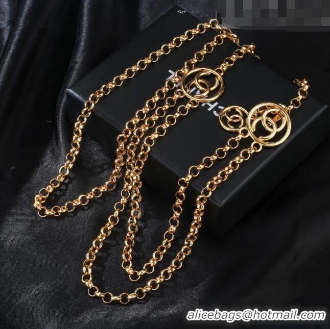 Buy Cheapest Chanel Chain Belt CH111411 Gold 2023