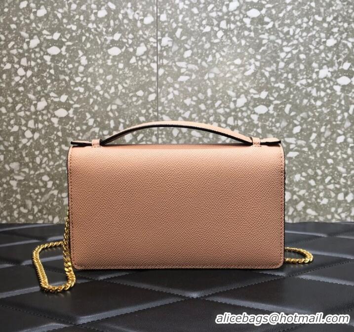 Promotional VALENTINO grain calfskin leather bag 0688 Pink