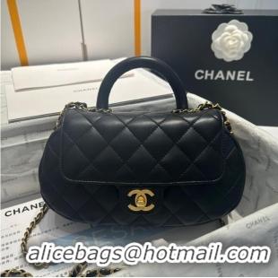 Super Quality Chanel flap bag with top handle AS4569 Black