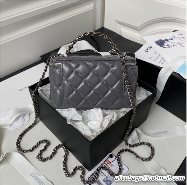 Famous Brand Chanel CLUTCH WITH CHAIN AP3593 GRAY