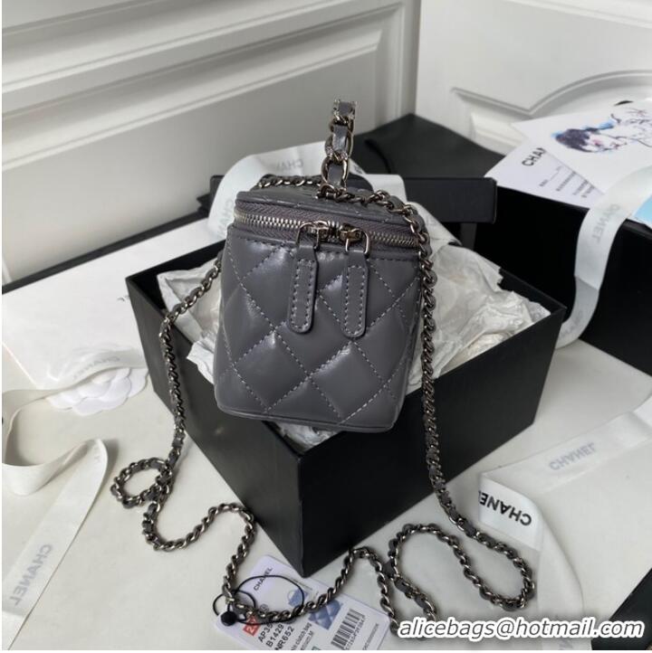 Famous Brand Chanel CLUTCH WITH CHAIN AP3593 GRAY