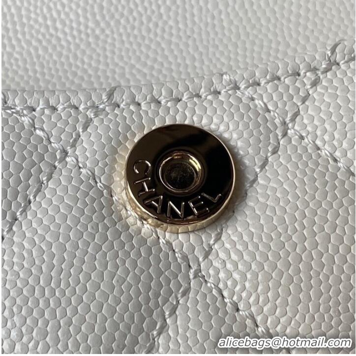 Famous Brand Chanel MINI BACKPACK AP3573 WHITE