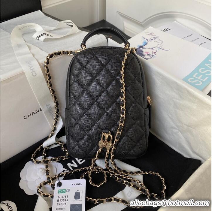 Promotional Chanel MINI BACKPACK AP3573 BLACK