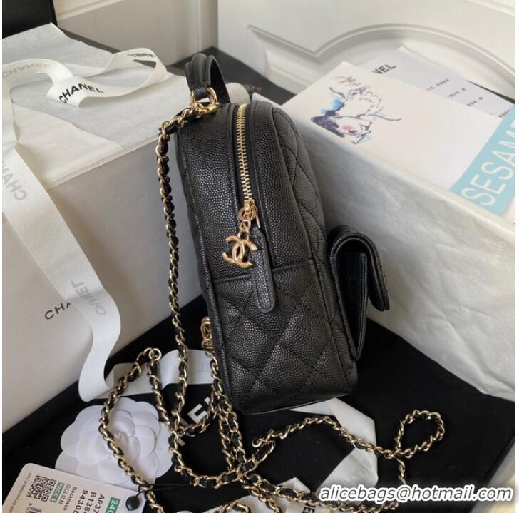 Promotional Chanel MINI BACKPACK AP3573 BLACK