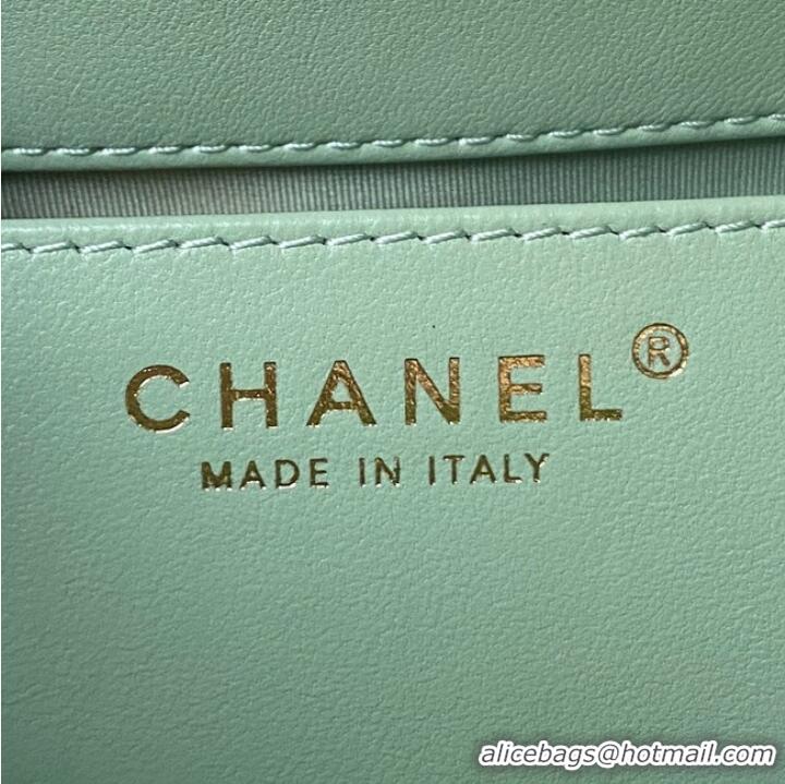 Famous Brand Chanel SMALL MESSENGER BAG AS4596 GREEN