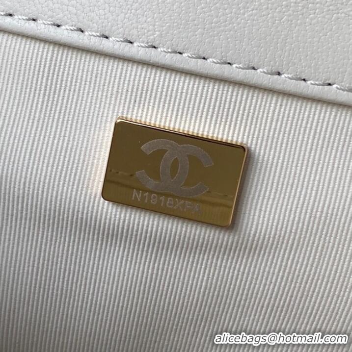 Super Quality Chanel SMALL MESSENGER BAG AS4596 WHITE