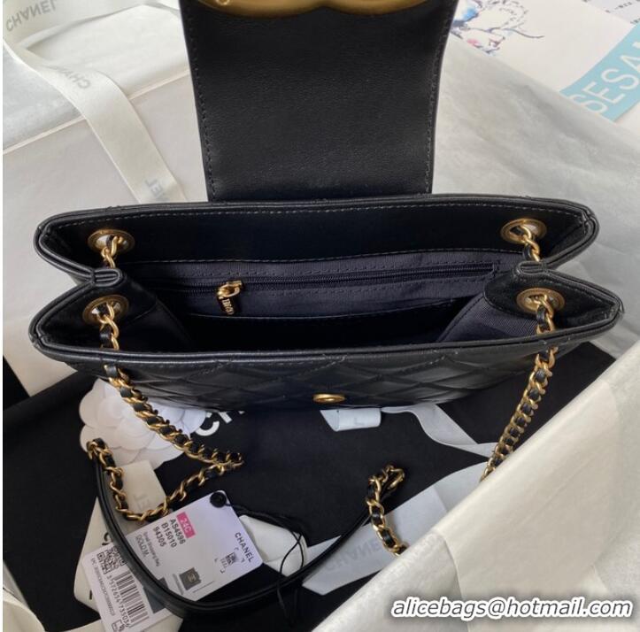 Famous Brand Chanel SMALL MESSENGER BAG AS4596 BLACK