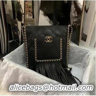 Famous Brand Chanel Shoulder Bag AS8016 Black